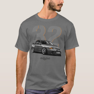 T-shirt R32 GTR grisTShirt
