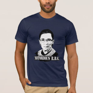 T-shirt R.B.G. notoires - Ruth Bader Ginsburg