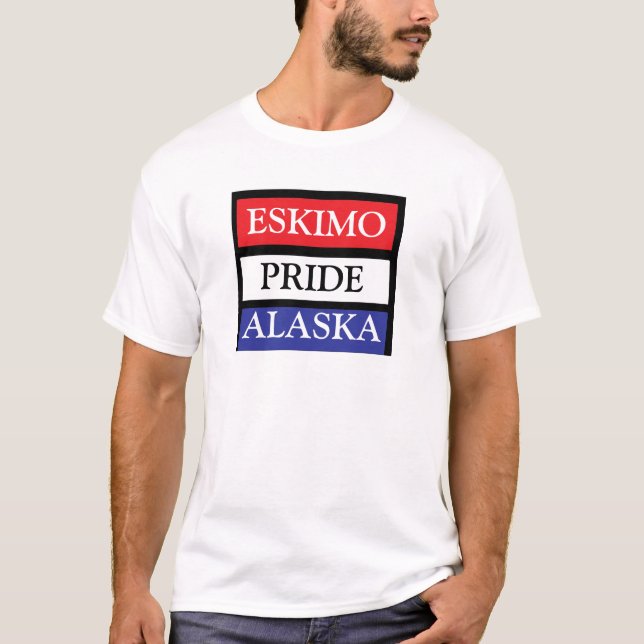 T-SHIRT R DE W B DE FIERTÉ D'ESQUIMAU (Devant)