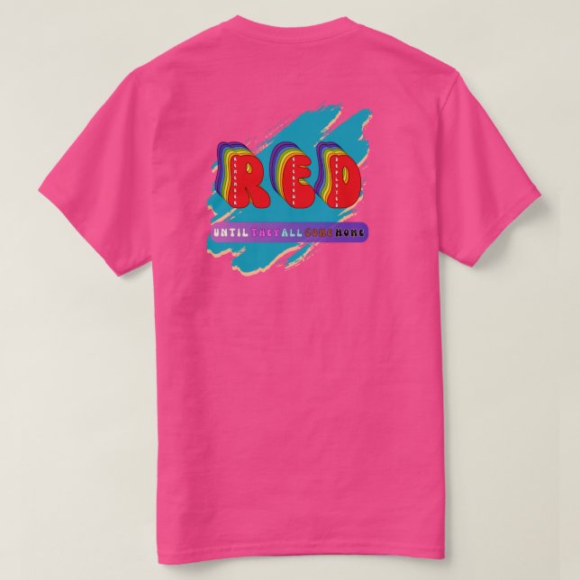 T-shirt R.E.D. Pride. (Design dos)
