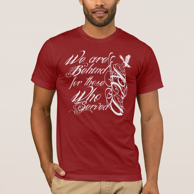 T-shirt R.E.D. - Rappelez-vous chacun chemise déployée (Devant)