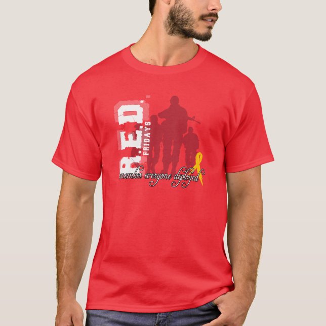 T-shirt R.E.D. Vendredi (Devant)