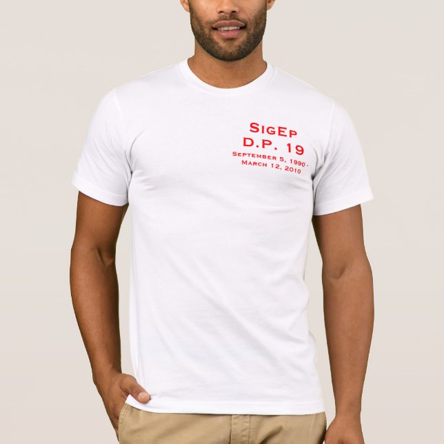 T-shirt R.I.P. Danny Perea (Devant)