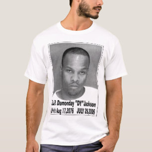 T-shirt R.I.P. " "De Dy de Damonday/"vous font" Jackson