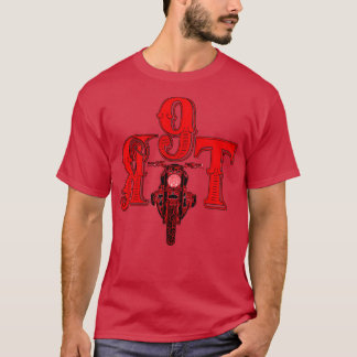 T-shirt R Ninet noir et rouge