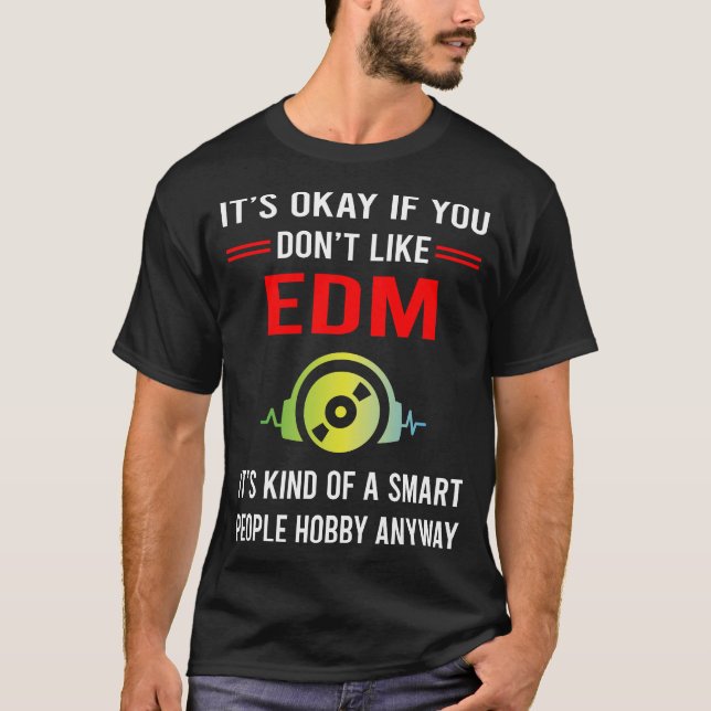 T-shirt R Smart People EDM (Devant)