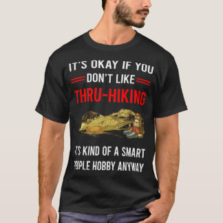 T-shirt R Smart People Tru-Randonnée Thru Randonnée pédest