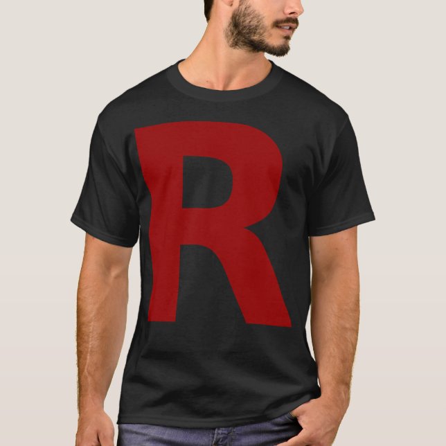 T-shirt R Team Rocket (Devant)