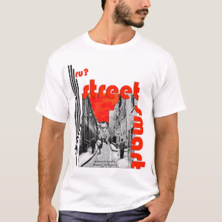 T-shirt r u ? Streetsmart - blanc