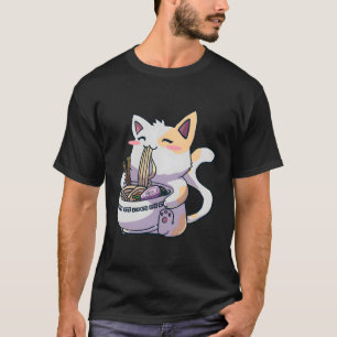 T-shirt Ra Cat Kawaii Anime Japonais Kawaii Neko