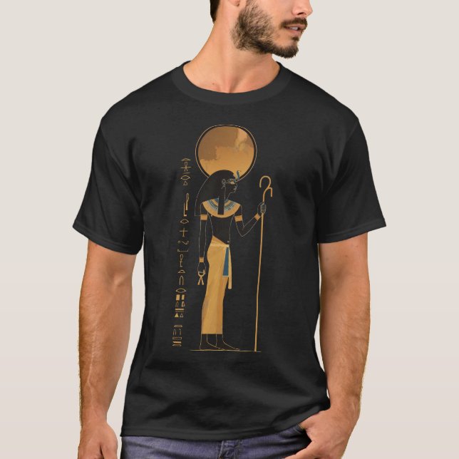 T-shirt Ra Sun God Egyptian (Devant)