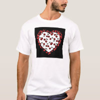 RAB Rockabilly Cherries Coeur Empreinte de léopard