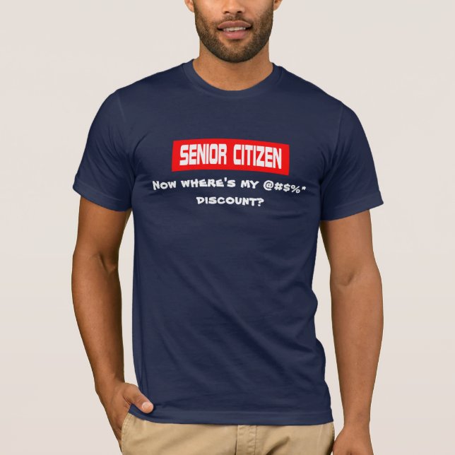 T-shirt Rabais pour cadre supérieur (Devant)