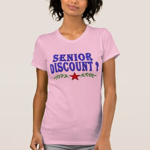 T-shirt Rabais pour seniors ?