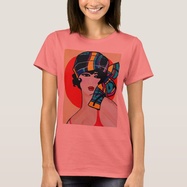 T-shirt rabat avec casquette (Devant)