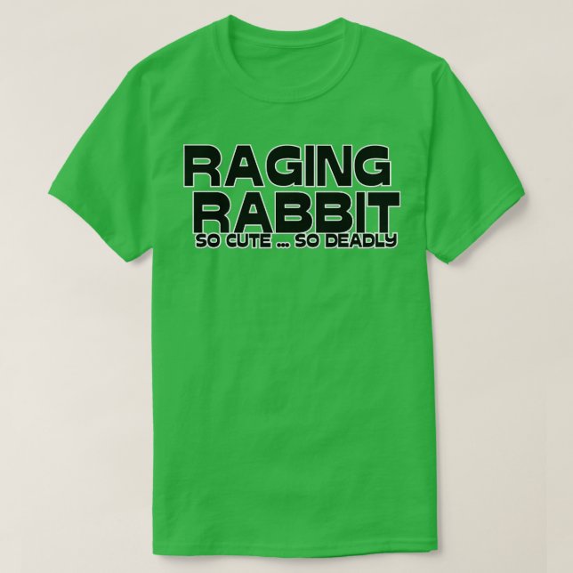 T-SHIRT RABBBIT TELLEMENT CURIEUX SI MORT (Design devant)