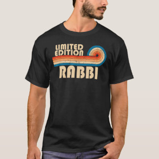 T-shirt RABBI Funny Job Title Profession Travailleur d'ann