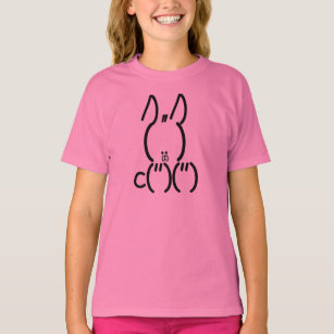 T-shirt Rabbit ASCII