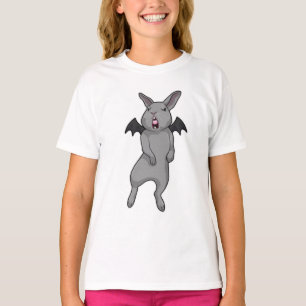 T-shirt Rabbit avec aile chauve-souris