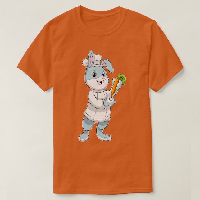 T-shirt Rabbit comme Cuire avec pourriture (Design devant)