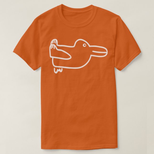 T-shirt Rabbit Duck Optical Illusion (Design devant)