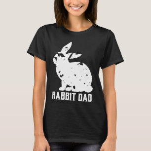 T-shirt Rabbit Papa Mens Garçons Propriétaire Animaux de P