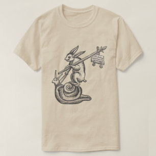 T-shirt Rabbit Renaissance sur escargot