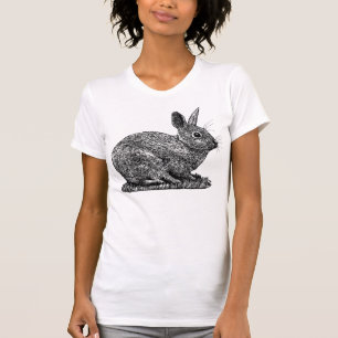 T-shirt Rabbit - Stylet et dessin style encre