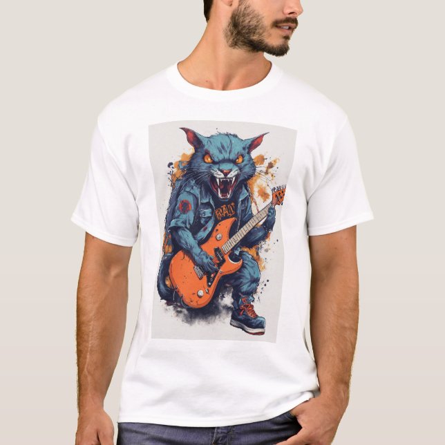 T-shirt Rabid Rocker (Devant)