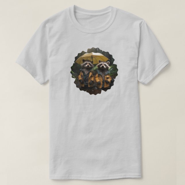 T-shirt Raccoon (Design devant)