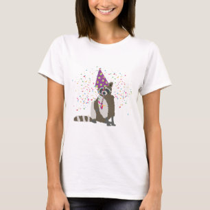 T-shirt Raccoon - Animaux ayant une fête