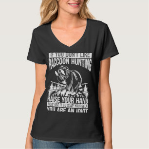 T-shirt Raccoon Chasse Essentials Humour Raccoon Slayer
