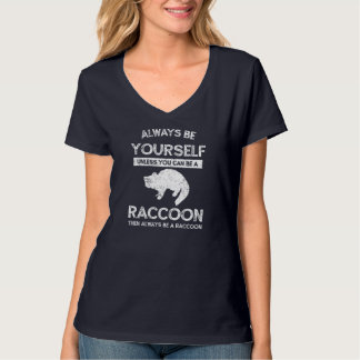 T-shirt Raccoon Funny Vintage