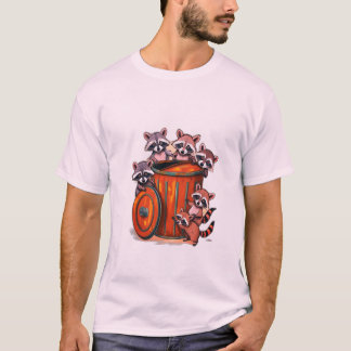 T-shirt Raccoon joueur
