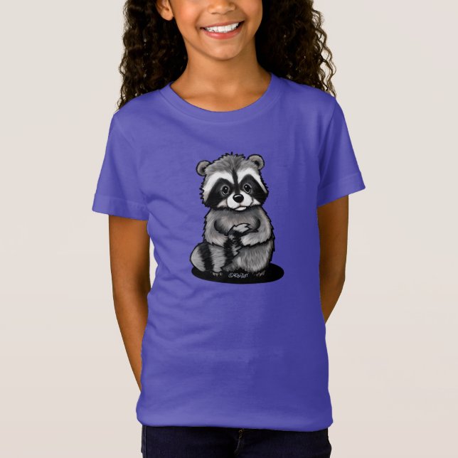 T-shirt Raccoon KiniArt (Devant)