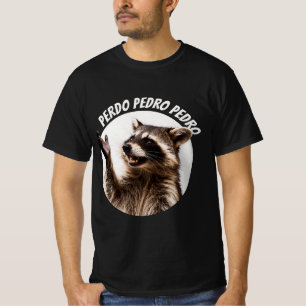 T-SHIRT RACCOON PEDRO NOM CUSTOMISÉ