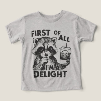 T-shirt Raccoon pour enfants Funny