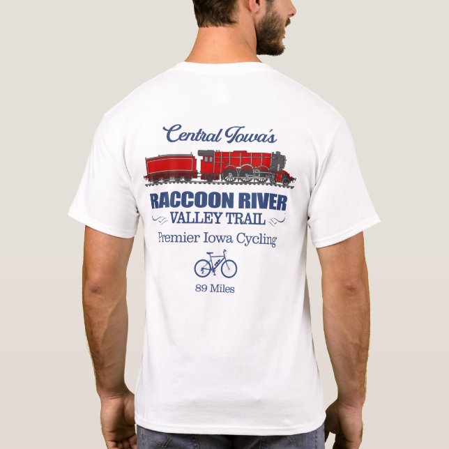 T-shirt Raccoon River Valley Trail (RT2) (Dos)