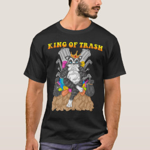 T-shirt Raccoon roi des ordures