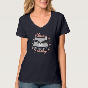 T-shirt Raccoon Trashy et classe Funny Trash Panda Street