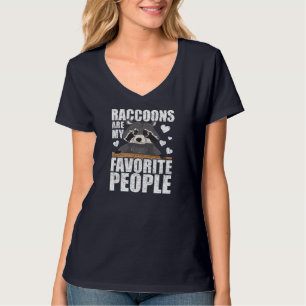 T-shirt Raccoons Sont Mes Gens Favoris Trash Panda Drôle