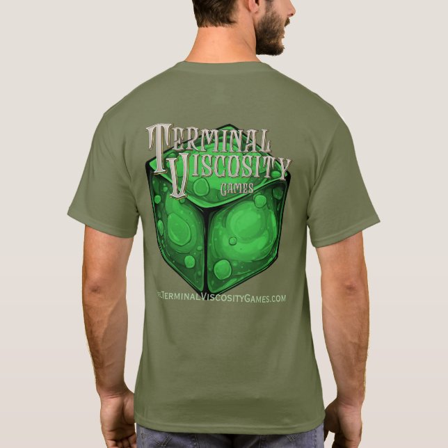 T-shirt Raccord de moteur de viscosité (Dos)