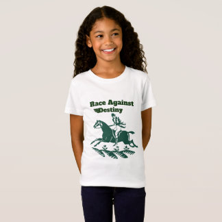 T-Shirt Race Against Destiny – Vintage Equestrian Graphic