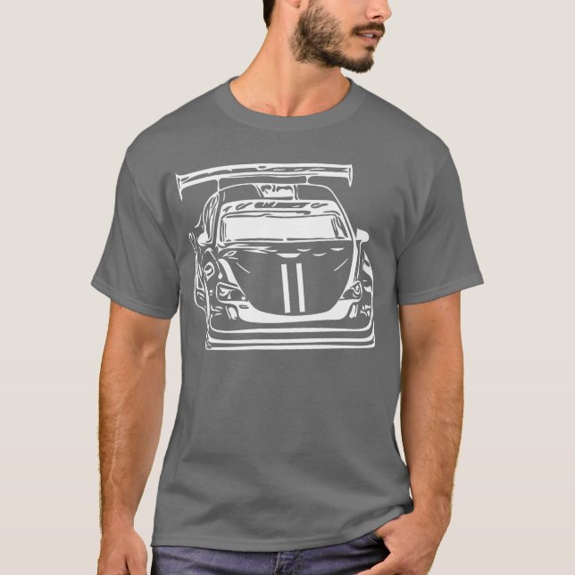 T-shirt Race Car Motor Sports Powerful Cars family friend (Devant)
