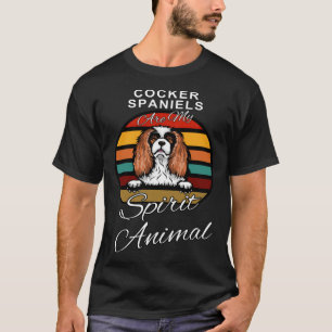 T-shirt Race Cocker Spaniel Les Cocker Spaniels Sont Mon E