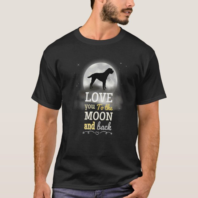 T-shirt Race de chien Border Terrier  2 (Devant)