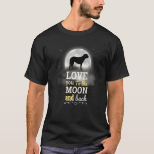 T-shirt Race de chien Bouledogue anglais mastiff
