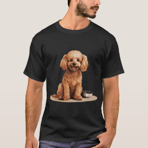 T-shirt Race de chien Caniche Jouet Animal de compagnie Mi