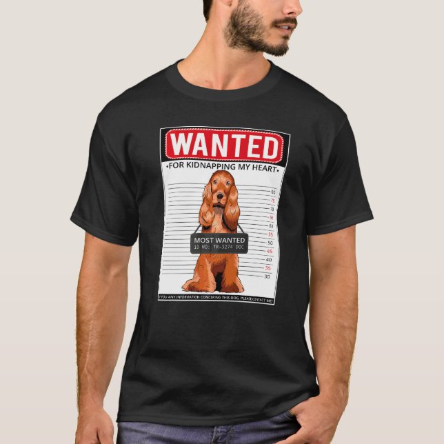 T-shirt Race de chien Cocker Spaniel anglais  25 (Devant)