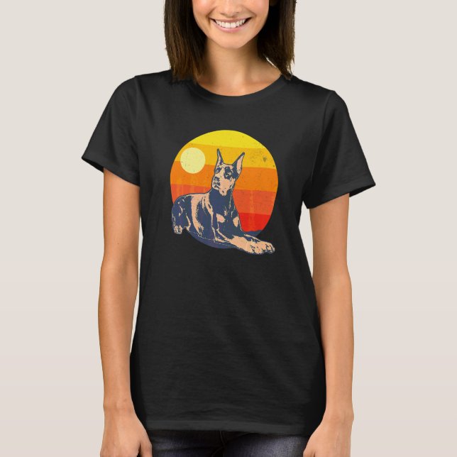 T-shirt Race de chien Dobermann 20 (Devant)